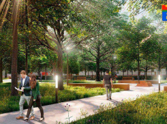 В Волгограде сквер с зовущим присесть памятником отремонтируют за 74 миллиона