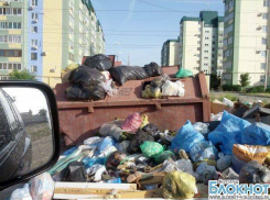 Общественники Волгограда вывезли мусор к зданию управляющей компании