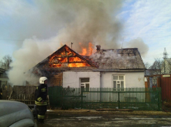 В Волгоградской  области на пожаре в частном доме погибла семейная пара