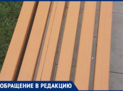 Лавочки на Мамаевом кургане превратились в тренажеры для спортсменов