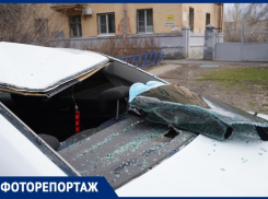 Последствия утреннего урагана в Волгограде в объективе фотографа 