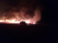 Под Волгоградом в огне пожара погиб мужчина