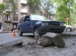 Под Волгоградом пьяный коп из Москвы попал в аварию