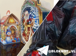 «Выдали детям новогодние подарки»: новый поворот в истории с черными пакетами под Волгоградом 
