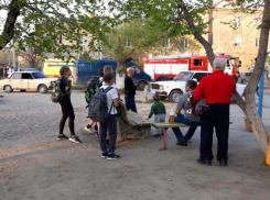 В жилом доме в Тракторозаводском районе Волгограда выгорела квартира