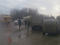 В Волгограде «Газель» протаранила маршрутку 8С с пассажирами