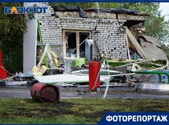 Последствия жуткого взрыва на заправке «Газпрома» в Волгограде в объективе фотографа