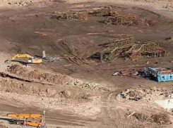 В Волгограде рабочие выкопали человеческие останки у стадиона «Арена-Победа»