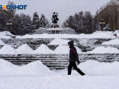 Снежный понедельник с крепким морозом до -23º пришел в Волгоградскую область