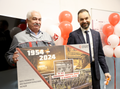 На «Красном Октябре» отметили юбилей цеха ремонта металлургических печей