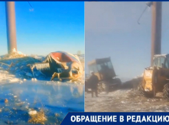 Рухнувшая водонапорная башня устроила коллапс селу под Волгоградом