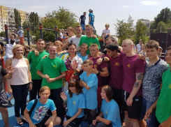 Елена Исинбаева открыла в Волгограде новую площадку для паркура