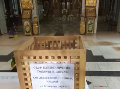 В волгоградском храме собирают школьные принадлежности  для нуждающихся семей