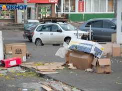 Волгоград завален мусором после 8 марта