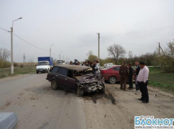 Водитель «шестерки» стал виновником крупного ДТП под Волгоградом