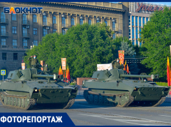 Репетиция Парада Победы с военной техникой в Волгограде в объективе фотографа