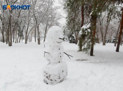 В Волгограде прекратится снегопад
