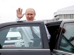 Владимир Путин проехал по волгоградским дорогам от аэропорта до центра