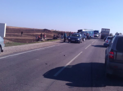 Под Волгоградом возбуждено уголовное дело по факту массового ДТП
