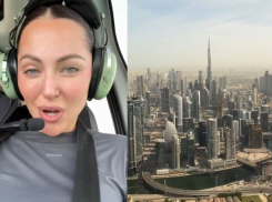 Давнюю мечту на огромной высоте над Дубаем исполнила Виолетта Чиковани