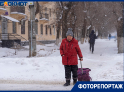 Мэр Марченко вторые сутки покоряет 15 сантиметров снега в Волгограде 
