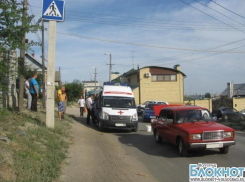 В Волгограде водитель сбил пьяного пешехода