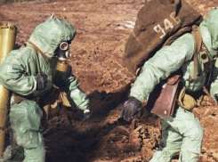 Под Волгоградом начались учения военных химиков 