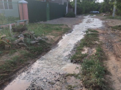 Аварийная служба Волгограда пятый день игнорирует прорыв воды