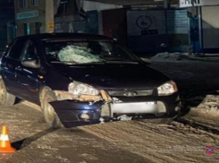Водитель за рулем Lada Kalina сбил насмерть женщину в Волгоградской области