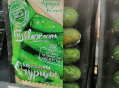 Дорогие огурцы с плесенью нашла волгоградка в «Магните»
