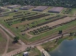 Квадрокоптер снял на видео секреты воинской части на острове Зеленый в Волжском