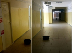 Небольшой дождь затопил новый детсад в Волгограде