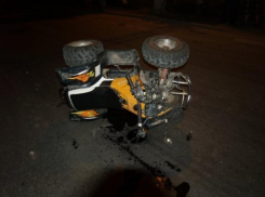 Под Волгоградом в ДТП пострадал пьяный водитель квадоцикла