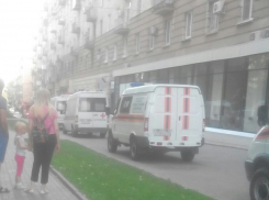 Пожар вспыхнул на Аллее Героев в центре Волгограда