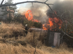 Массовые пожары бушуют в Волгоградской области: есть угроза СНТ