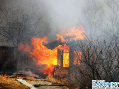 В Волгоградской области сгорело несколько тонн сена