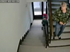 Справил нужду и рылся в коляске: видео погрома в «Родниковой Долине» в Волгограде