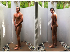 Обнаженный волгоградец похвастался загорелой попкой, прикрыв ладошкой «самую красоту»