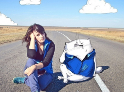 Художница дарит команде «Ротор-Волгоград» котов после каждого матча