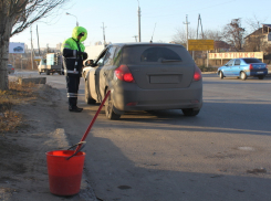 Автомобилистам: гаишники устроили в Волгограде охоту на грязнуль