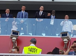 Президент ФИФА приехал на матч Нигерия - Исландия на стадион «Волгоград Арена»