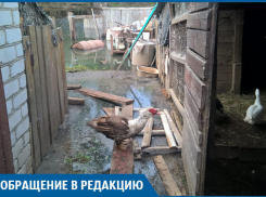 Паводок закончился, а у нас во дворах все затоплено, – жители пригорода Волгограда