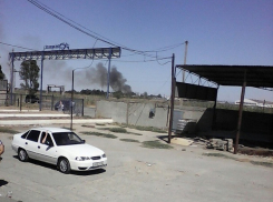 Пожар вспыхнул в районе Мачтозавода на юге Волгограда 