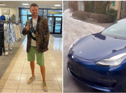 Известный волгоградский ресторатор похвалился новенькой Tesla