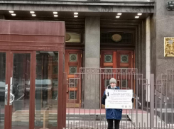 «Не создавайте новых проблем»: волгоградцы пикетируют у Госдумы РФ и Кремля с требованием сохранить местное время