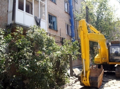 Начался снос взорвавшегося дома на проспекте Университетском в Волгограде