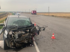 Волгоградец устроил массовую аварию: трое человек сгорели заживо