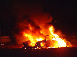 Волгоградец спалил «Ладу Приору» своего приятеля