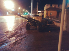 В Волгограде военные после салюта потеряли пушку ЗИС-3 