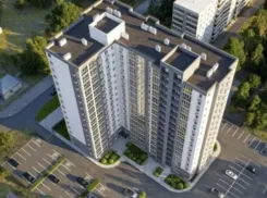 Строится современный ЖК с закрытой территорией и парковкой